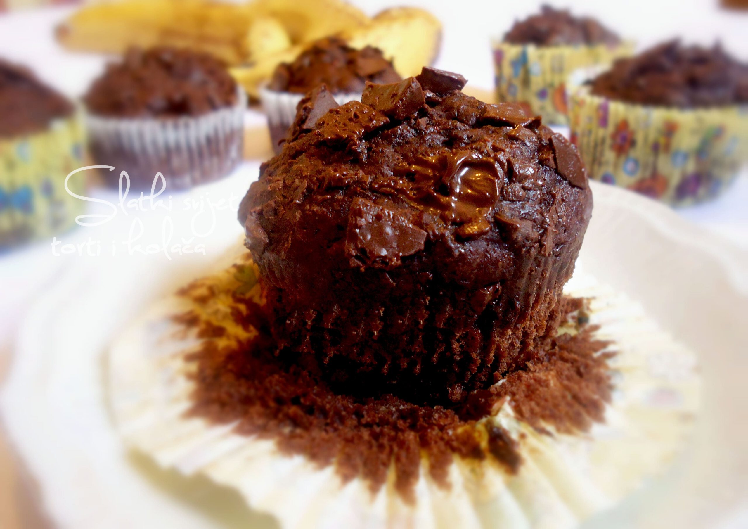 Image for: Choco banana muffini