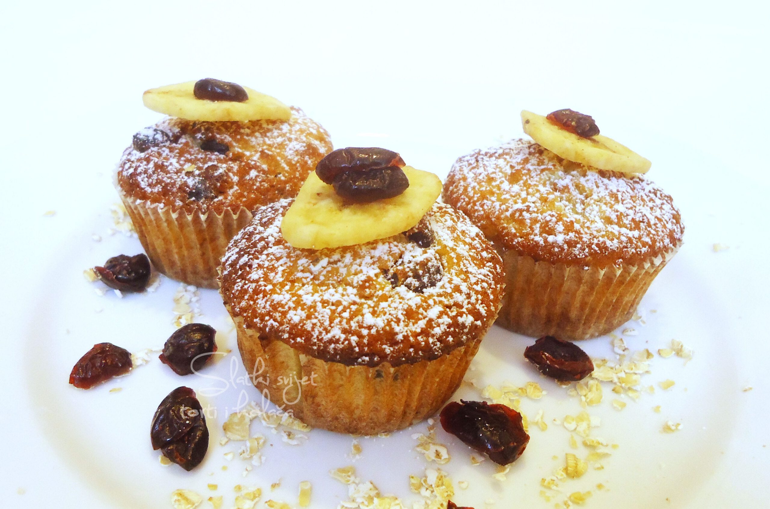 Image for: Banana muffini s brusnicama
