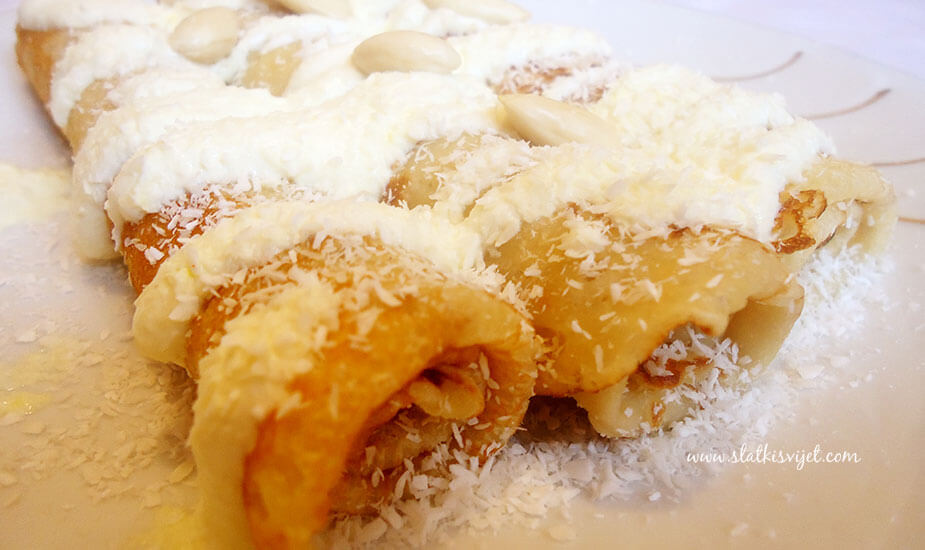 Image for: Palačinke s vanilijom i kokosom