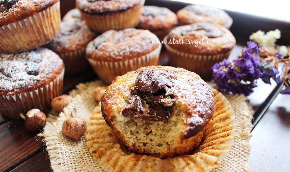 Image for: Banana muffini s nutellom