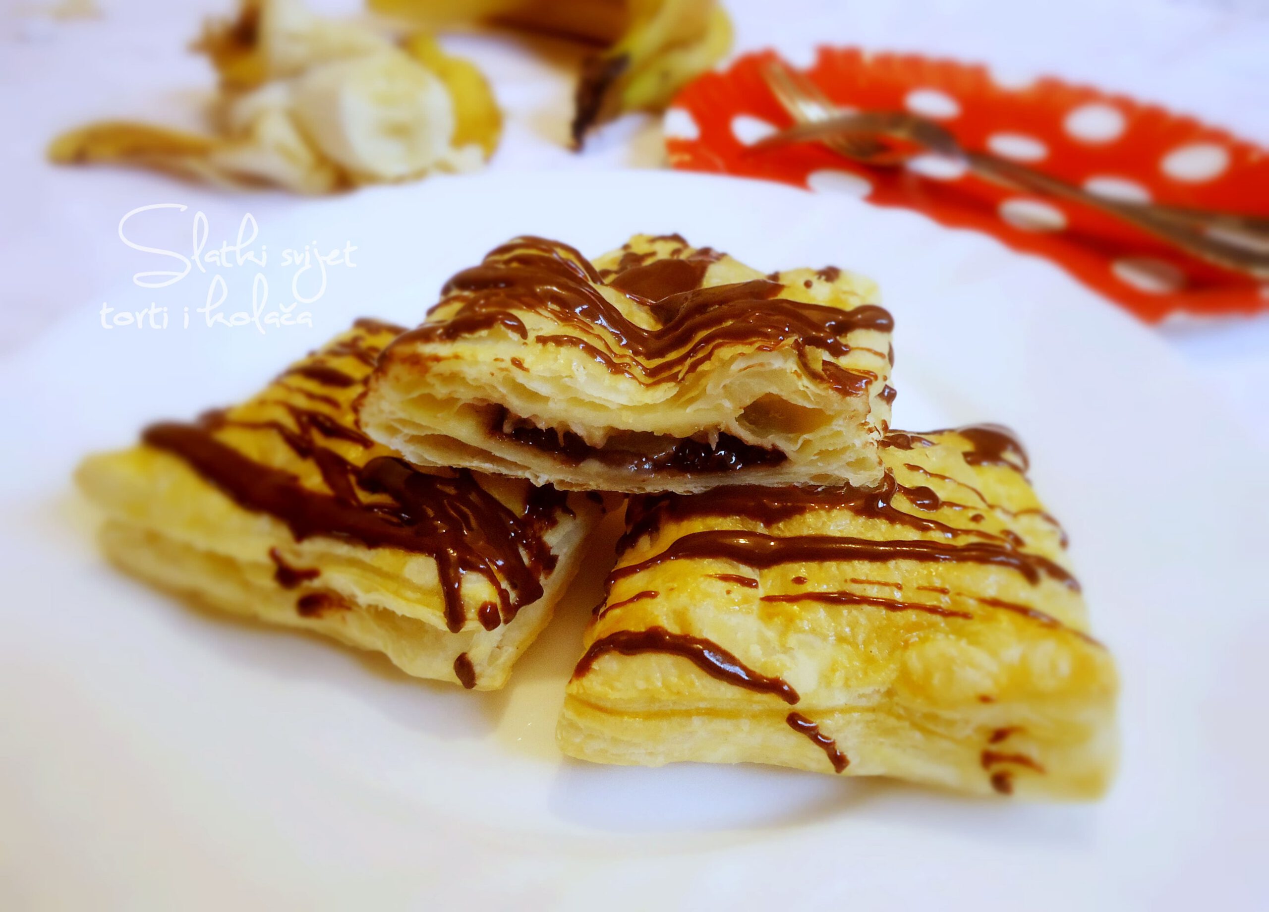 Image for: Džepići s nutellom i bananom
