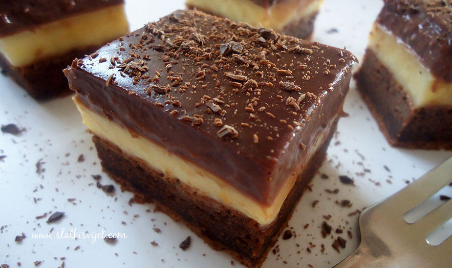 Jednostavan puding kolač
