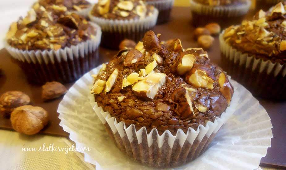Image for: Nutella muffini od tri sastojka