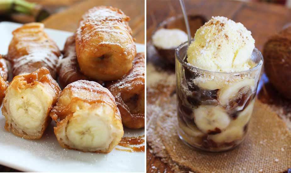 pohane pijane banane recept
