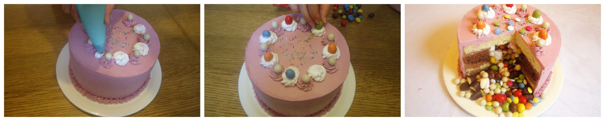 Piñata torta