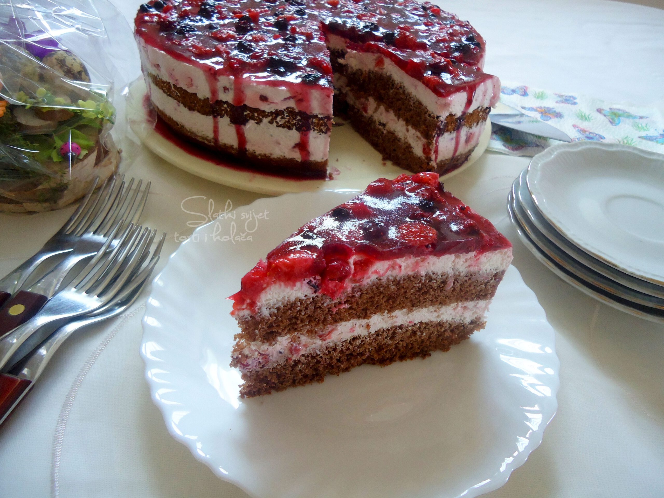 Image for: Torta sa šumskim voćem