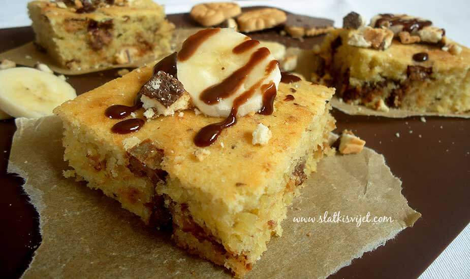 Image for: Choco banana kolač