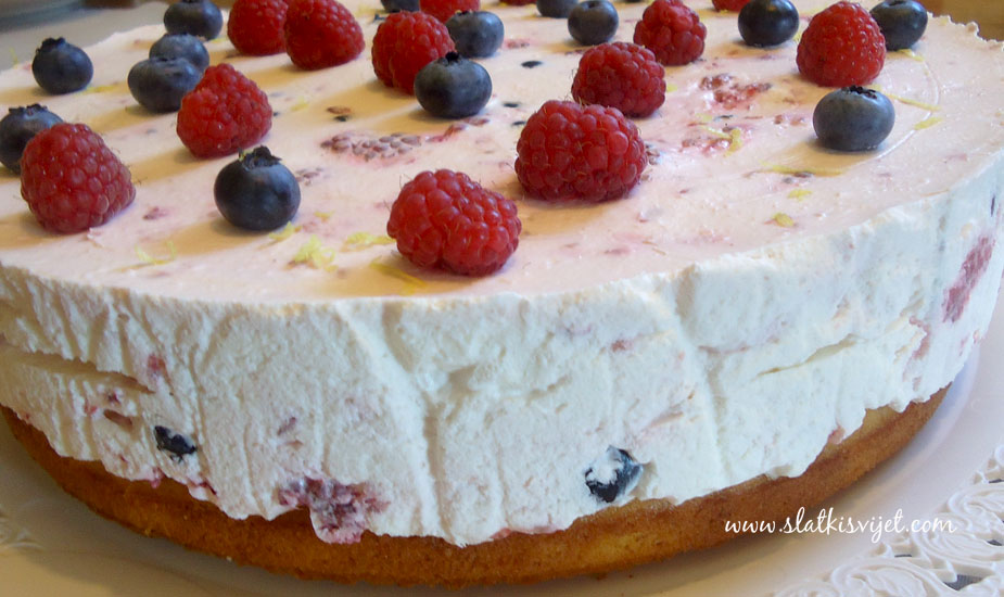 Image for: Torta s malinama i borovnicama