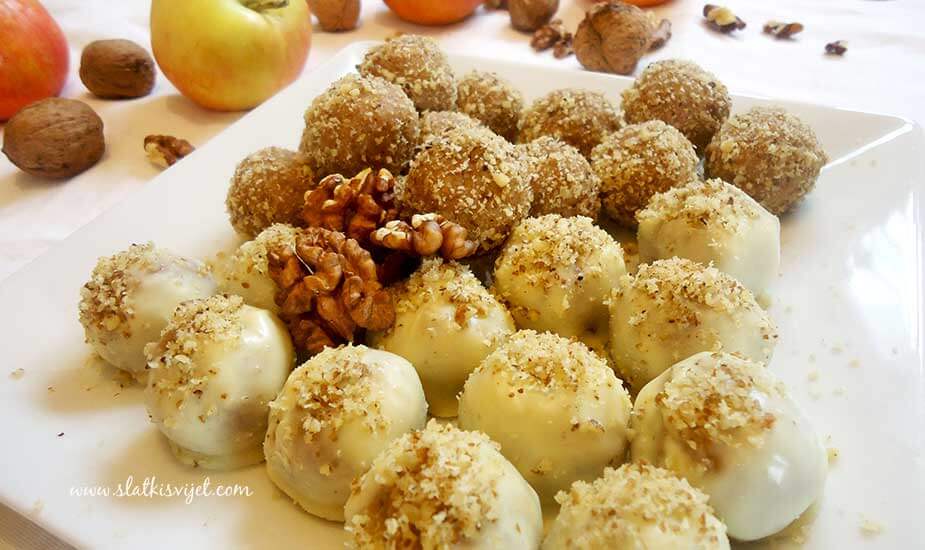 kuglice s jabukama i keksom recept sa slikama bozicni kolaci