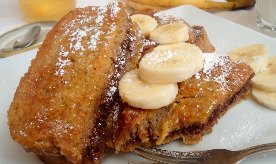 Image for: Pohani kruh punjen nutellom