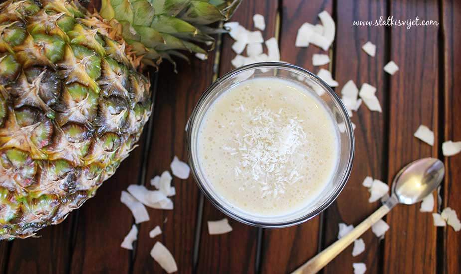 Image for: Smoothie od ananasa i jogurta