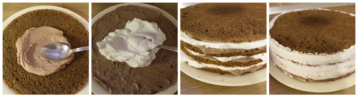 Image for: Čokoladna torta sa šlagom