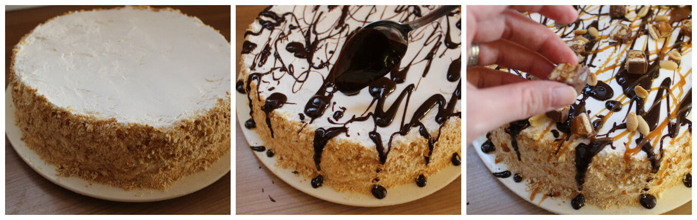 Snickers torta
