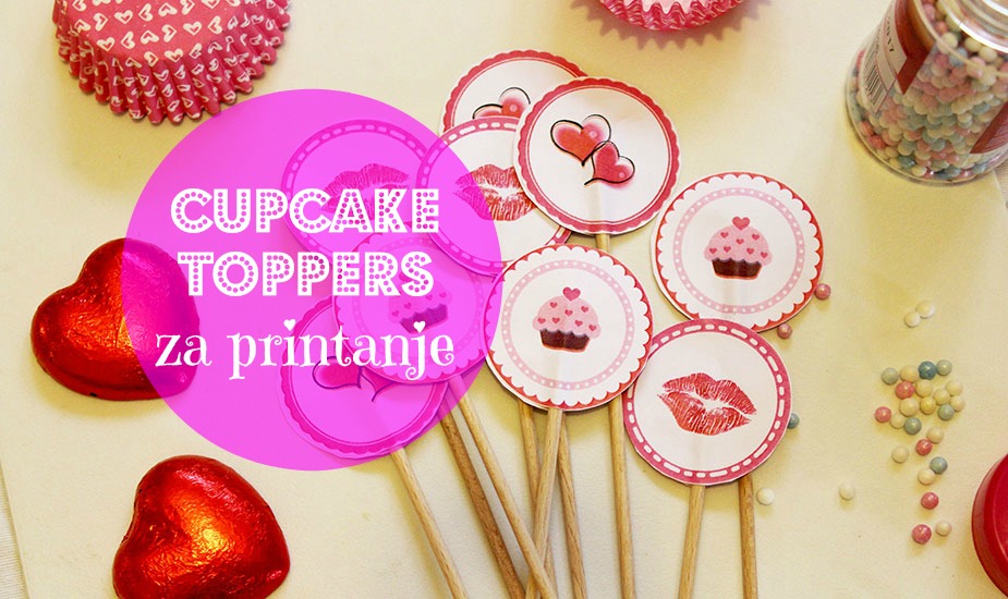 Image for: Dekoracija za cupcakes kolačiće [za printanje]
