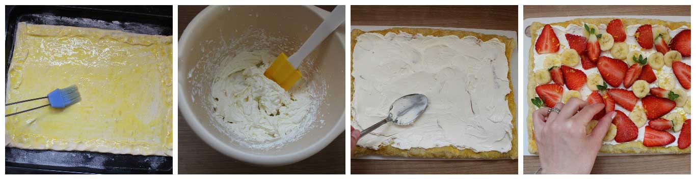 Image for: Tart s jagodama i bananama
