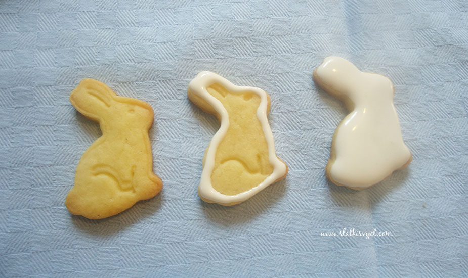 uskrsni keksi royal icing dekoracija