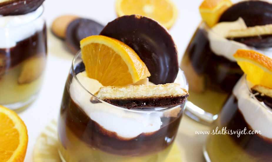 Image for: Jaffa desert u čaši