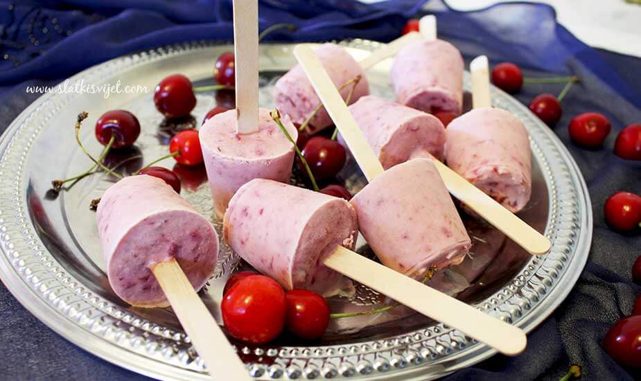 Image for: Jogurt sladoled s trešnjama