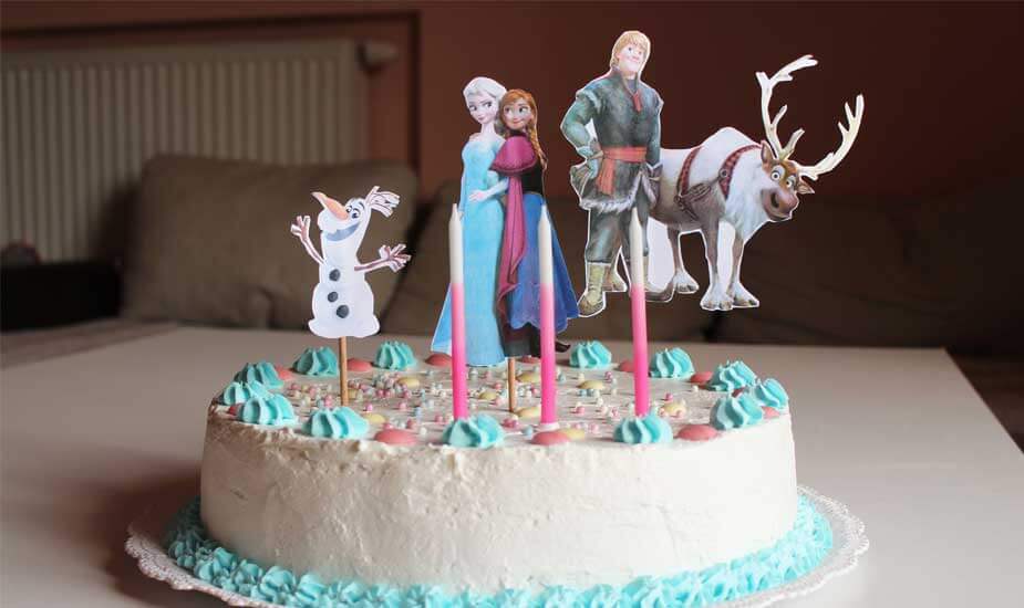 frozen dekoracije rodendanske torte za djevojcice