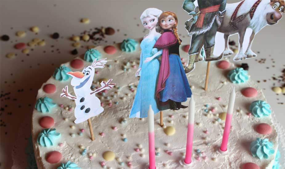 frozen dekoracije rodendanske torte za djevojcice