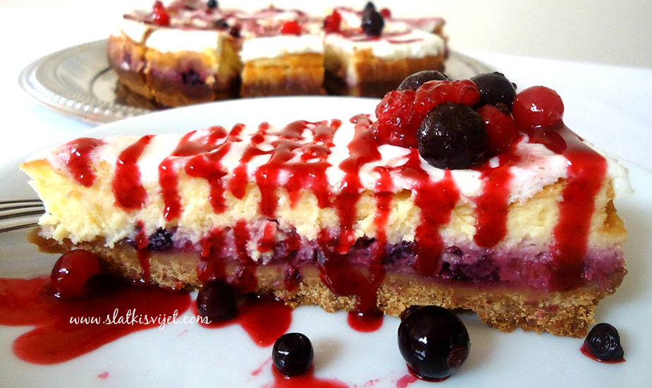 cheesecake torta sumsko voce