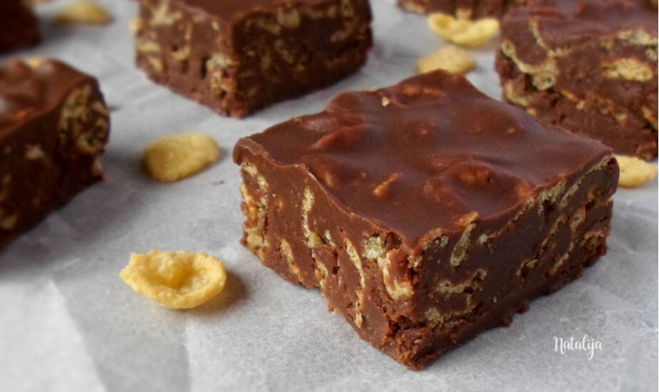 Image for: Čokoladne kocke s kikiriki maslacem