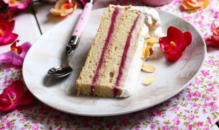 Image for: Fina torta s malinama i kremom od vanilije