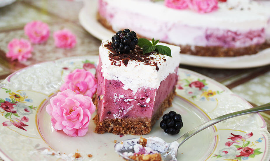 Image for: Puding torta sa šumskim voćem