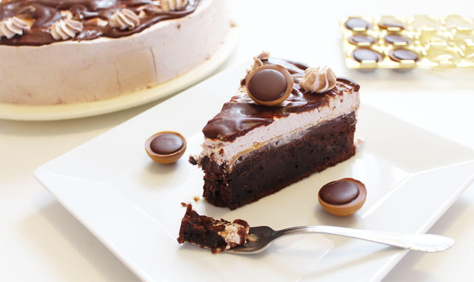Image for: Toffifee Brownie torta s karamel bombonima
