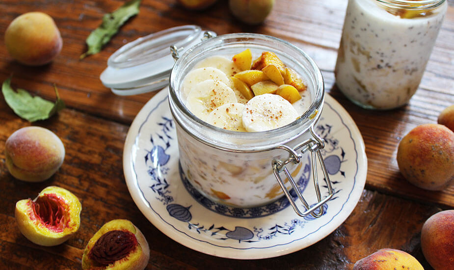 Image for: Chia puding s jogurtom i breskvama