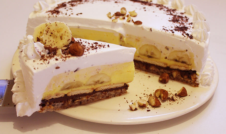 Image for: Nutella torta s bananama