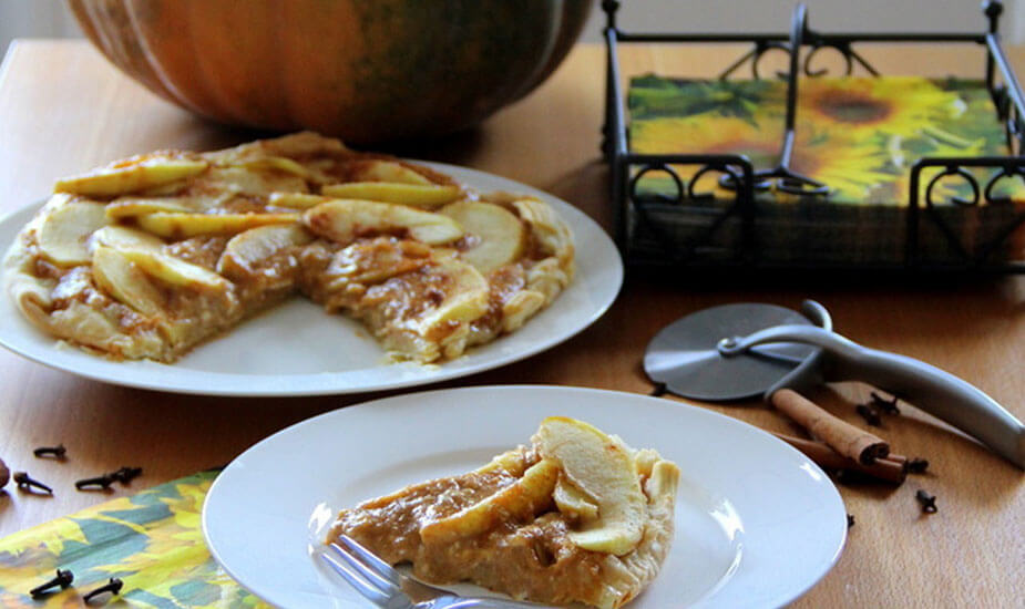 Image for: Tart s bundevom i jabukama