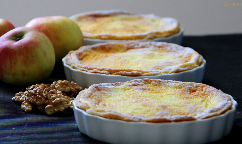 mini pite s jabukama orasima vrhnjem recept