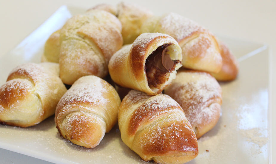 Image for: Kiflice s čokoladnim namazom