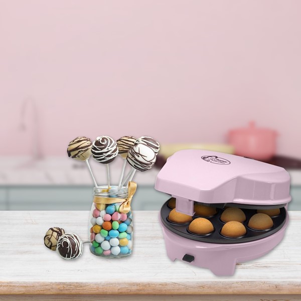 3u1 Pekač za muffine, Cake pops i Donut krafne 700W, roza | Bestron - Slika 9