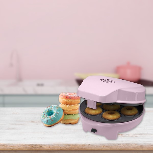 3u1 Pekač za muffine, Cake pops i Donut krafne 700W, roza | Bestron - Slika 8