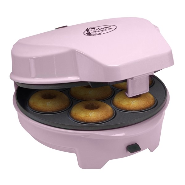 3u1 Pekač za muffine, Cake pops i Donut krafne 700W, roza | Bestron