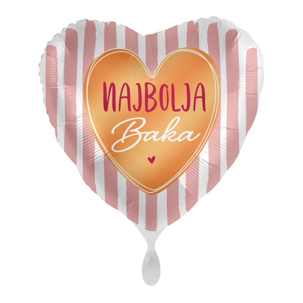 Folijski balon, Najbolja baka, 43 cm