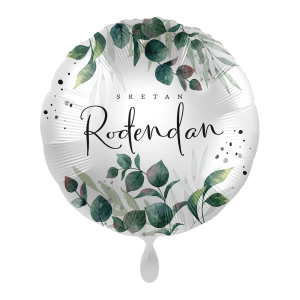 Folijski balon, Sretan rođendan, 43 cm