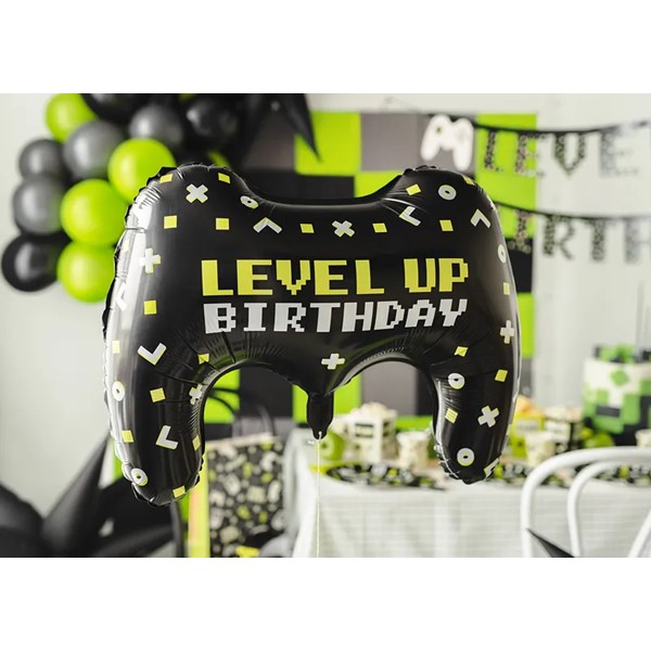 Folijski balon Gamer party, 60x45 cm - Slika 2