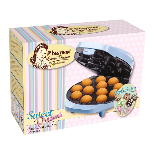Cake Pop pekač 700 W, plavi | Bestron - Slika 4