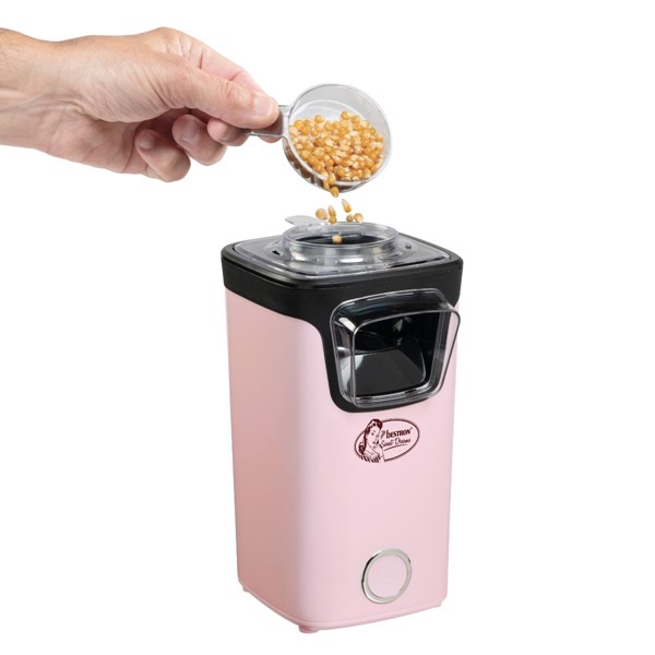 Aparat za kokice 1100W, pink | Bestron - Slika 3
