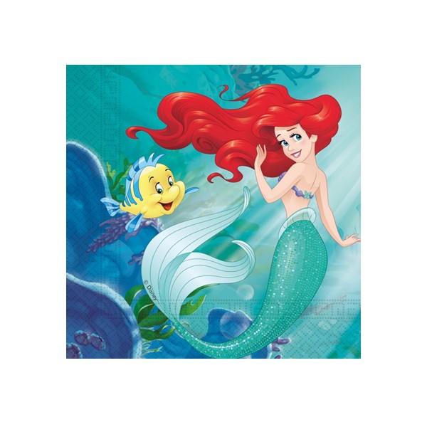 ariel mala sirena salvete