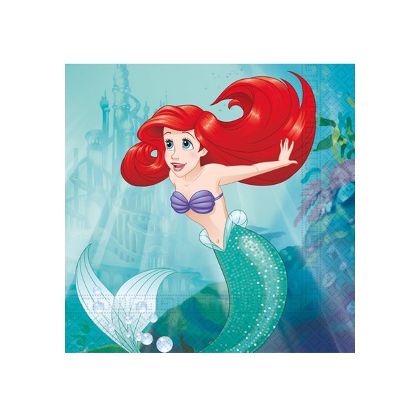 ariel mala sirena salvete