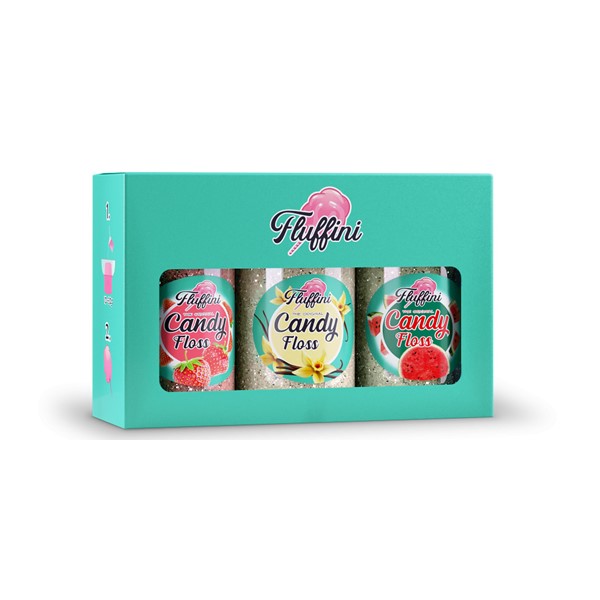 Aromatizirani šećer za šećernu vunu mix, 3 kom