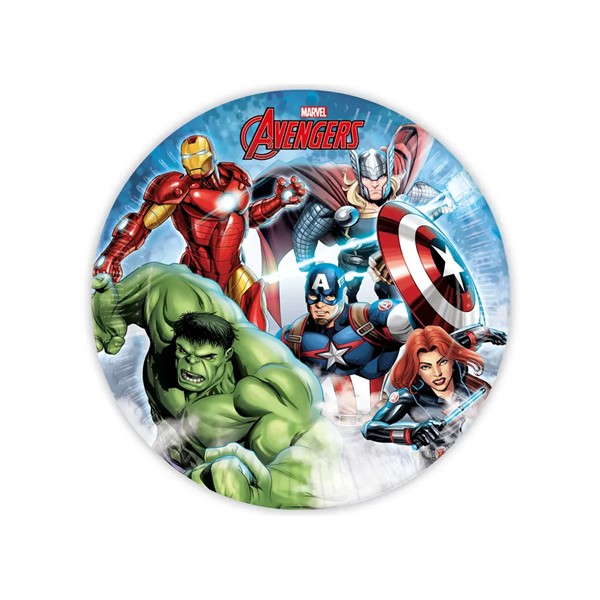 Party tanjur Marvel Avengers, 23 cm