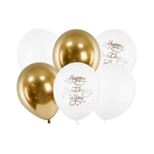 Baloni 30 cm, Happy Birthday To You