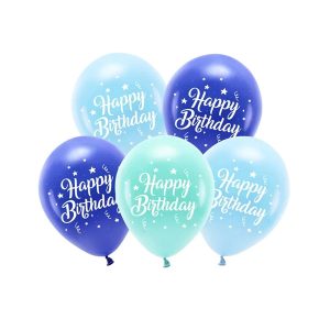Baloni Happy Birthday, 5 kom