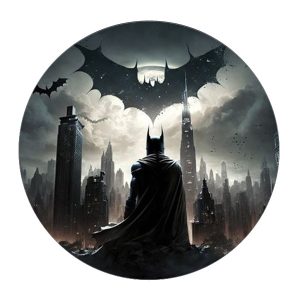 Jestiva pokrivka, okrugla, Batman