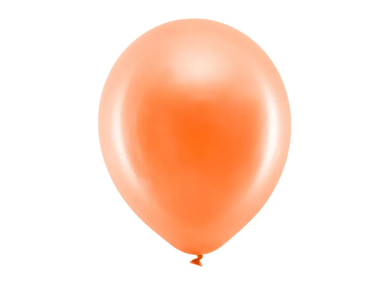 Metallic baloni narančasti, Orange, 10 kom